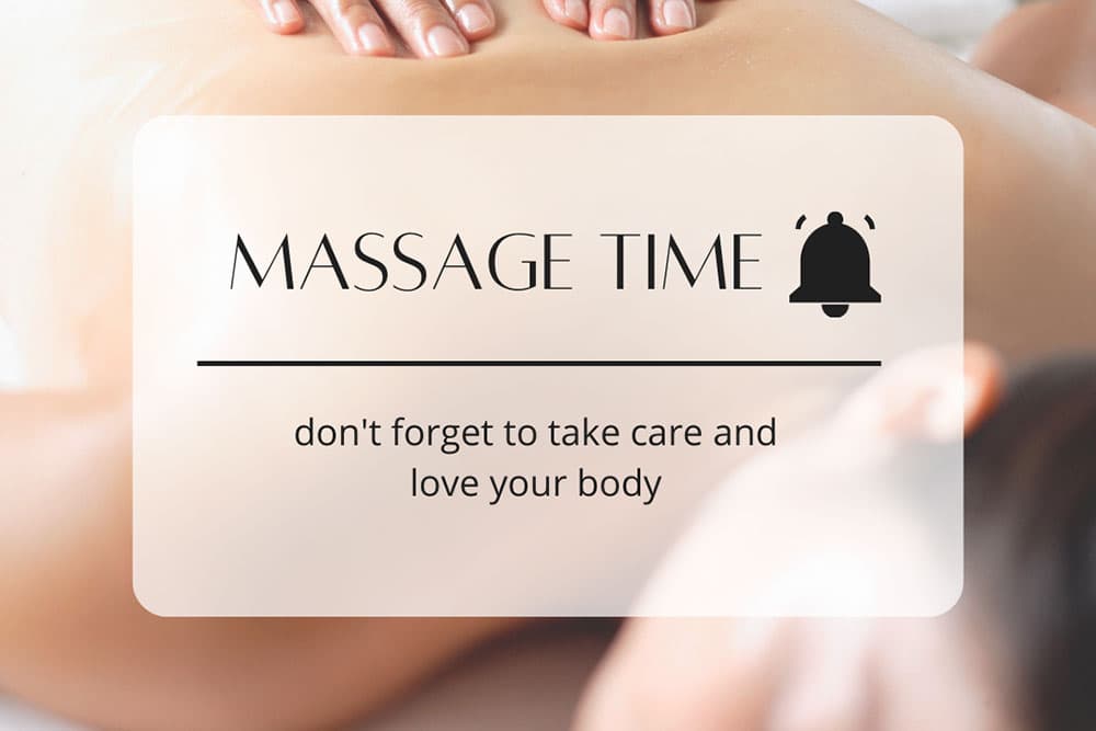 A serene setting encouraging self-care through massage.