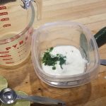 Lime yogurt sauce ingrediants