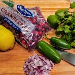 Ingredients for Cranberry Salsa
